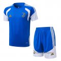 Chandal del Juventus Manga Corta 2026-2027 Azul - Pantalon Corto