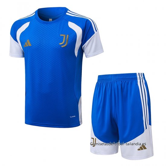 Chandal del Juventus Manga Corta 2026-2027 Azul - Pantalon Corto - Haga un click en la imagen para cerrar