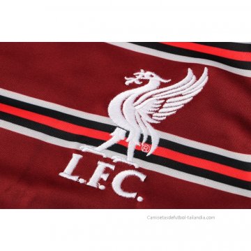Chandal del Liverpool Manga Corta 2021-2022 Rojo