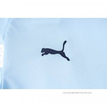 Chandal del Manchester City Manga Corta 2022-2023 Azul - Pantalon Corto