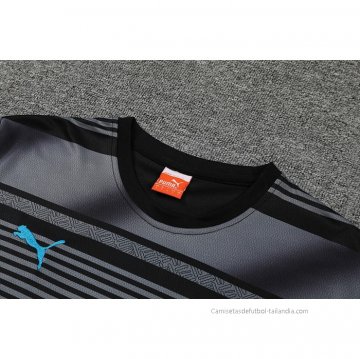 Chandal del Manchester City Manga Corta 2022-2023 Negro - Pantalon Corto