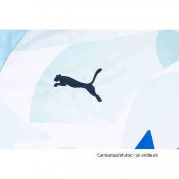 Chandal del Manchester City Manga Corta 2024-2025 Azul - Pantalon Corto