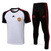Chandal del Manchester United Manga Corta 2021-2022 Blanco Chandal del Manchester United Manga Corta 2021-2022 Blanco