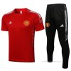 Chandal del Manchester United Manga Corta 2021-2022 Rojo Chandal del Manchester United Manga Corta 2021-2022 Rojo