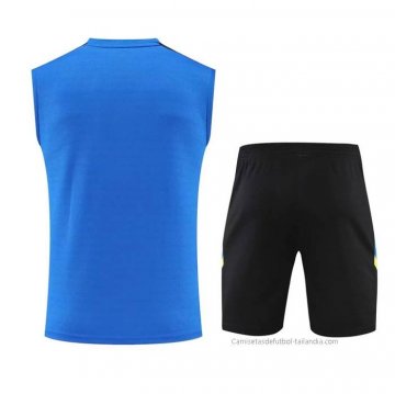 Chandal del Manchester United Sin Mangas 2022-2023 Azul