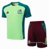 Chandal del Mexico Manga Corta 2024-2025 Verde - Pantalon Corto Chandal del Mexico Manga Corta 2024-2025 Verde - Pantalon Corto