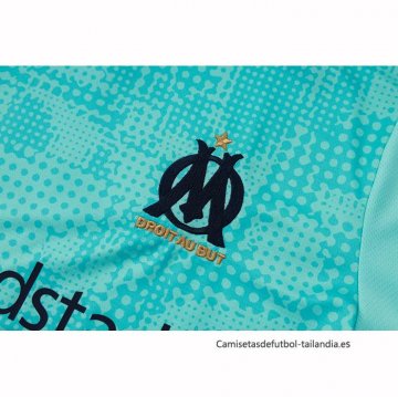 Chandal del Olympique Marsella Manga Corta 2025-2026 Verde - Pantalon Corto