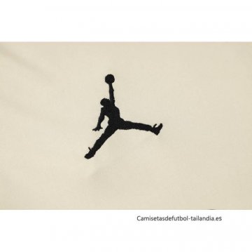 Chandal del Paris Saint-Germain Jordan Manga Corta 2024-2025 Amarillo - Pantalon Corto