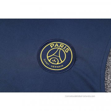 Chandal del Paris Saint-Germain Sin Mangas 2023-2024 Azul