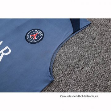Chandal del Paris Saint-Germain Sin Mangas 2025-2026 Gris