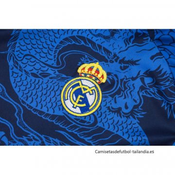 Chandal del Real Madrid Dragon Manga Corta 2024-2025 Azul - Pantalon Corto
