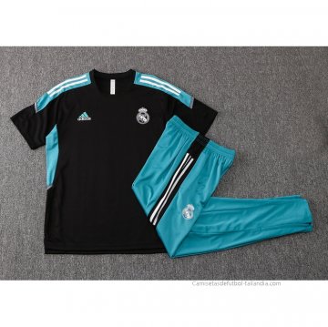 Chandal del Real Madrid Manga Corta 2022-2023 Negro