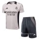 Chandal del Real Madrid Manga Corta 2024-2025 Rosa Claro - Pantalon Corto