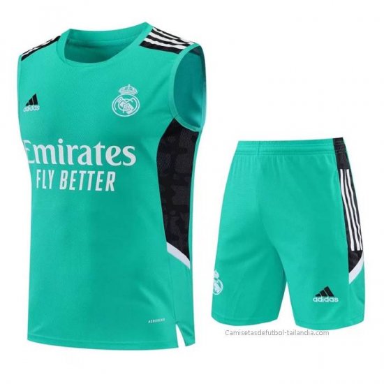 Chandal del Real Madrid Sin Mangas 2022-2023 Verde - Haga un click en la imagen para cerrar