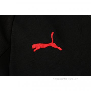 Chaqueta con Capucha del AC Milan 2021-2022 Negro