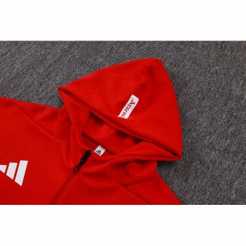 Chaqueta con Capucha del Arsenal 2025-2026 Rojo