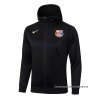 Chaqueta con Capucha del Barcelona 2024-2025 Negro Chaqueta con Capucha del Barcelona 2024-2025 Negro