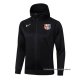 Chaqueta con Capucha del Barcelona 2024-2025 Negro