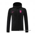 Chaqueta con Capucha del Chelsea 2024-2025 Negro