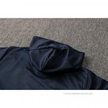 Chaqueta con Capucha del Francia 2021-2022 Azul