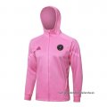 Chaqueta con Capucha del Inter Miami 2024-2025 Rosa