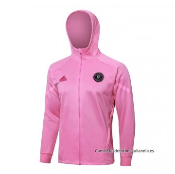 Chaqueta con Capucha del Inter Miami 2024-2025 Rosa Chaqueta con Capucha del Inter Miami 2024-2025 Rosa