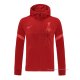 Chaqueta con Capucha del Liverpool 2021-2022 Rojo