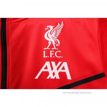 Chaqueta con Capucha del Liverpool 2022-2023 Rojo