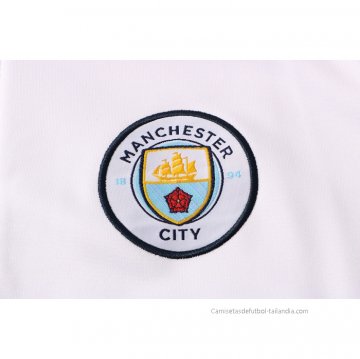 Chaqueta con Capucha del Manchester City 2021 Blanco