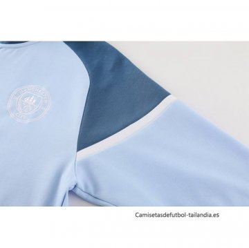 Chaqueta con Capucha del Manchester City 2024-2025 Azul