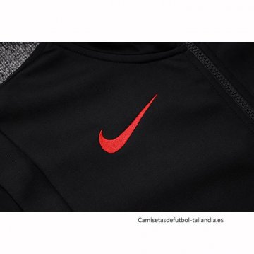 Chaqueta con Capucha del Napoli 2025-2026 Negro