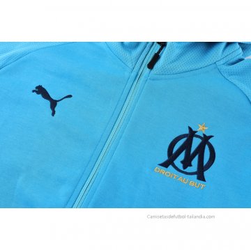Chaqueta con Capucha del Olympique Marsella 2021-2022 Azul