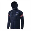 Chaqueta con Capucha del Paris Saint-Germain 2021-2022 Azul Chaqueta con Capucha del Paris Saint-Germain 2021-2022 Azul