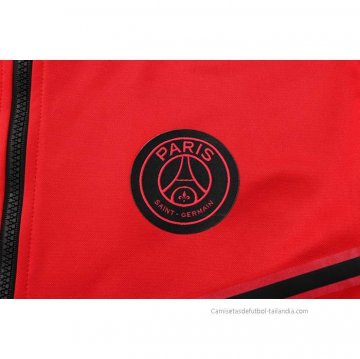 Chaqueta con Capucha del Paris Saint-Germain 2022-2023 Rojo