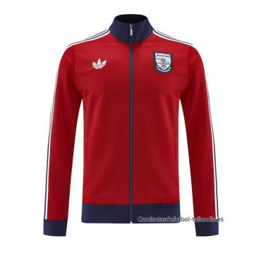 Chaqueta del Arsenal 2024-2025 Rojo Negro Chaqueta del Arsenal 2024-2025 Rojo Negro