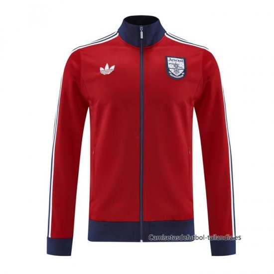 Chaqueta del Arsenal 2024-2025 Rojo Negro - Haga un click en la imagen para cerrar