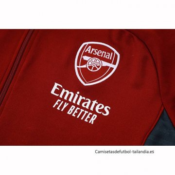 Chaqueta del Arsenal 2025-2026 Rojo Negro