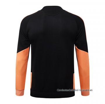 Chaqueta del Arsenal 2026-2027 Negro Naranja