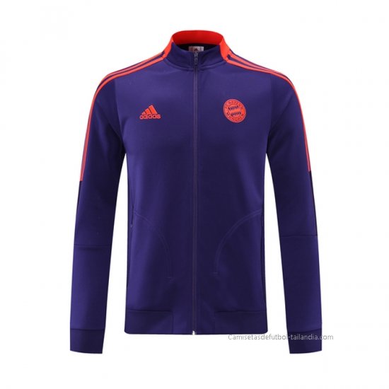 Chaqueta del Bayern Munich 2021-2022 Purpura - Haga un click en la imagen para cerrar