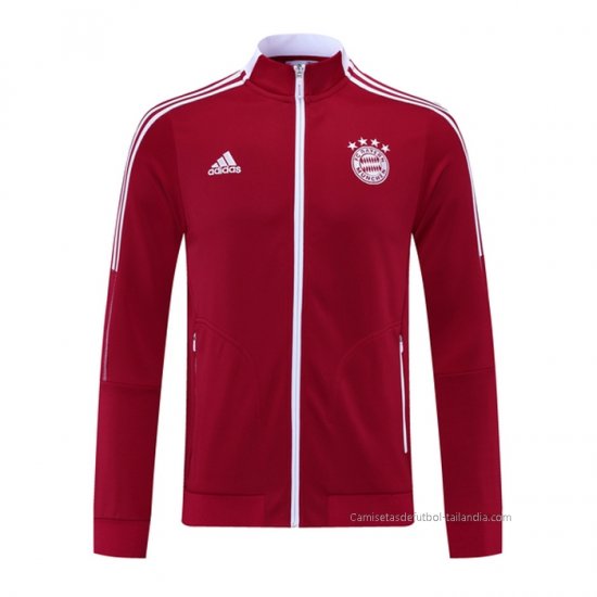 Chaqueta del Bayern Munich 2021-2022 Rojo - Haga un click en la imagen para cerrar