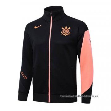 Chaqueta del Corinthians 2025-2026 Negro Naranja