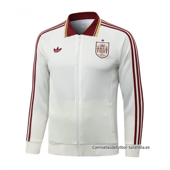 Chaqueta del Espana 2026-2027 Crema - Haga un click en la imagen para cerrar
