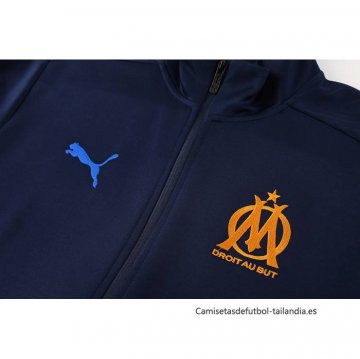 Chaqueta del Olympique Marsella 2024-2025 Azul