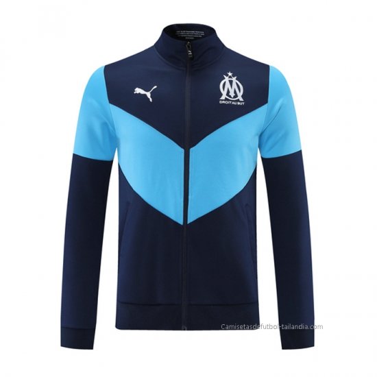Chaqueta del Olympique Marsella 2021-2022 Azul - Haga un click en la imagen para cerrar