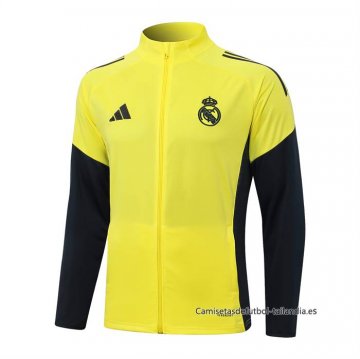 Chaqueta del Real Madrid 2025-2026 Amarillo Chaqueta del Real Madrid 2025-2026 Amarillo