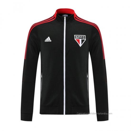 Chaqueta del Sao Paulo 2021-2022 Negro - Haga un click en la imagen para cerrar