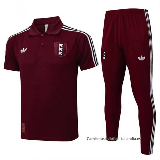 Conjunto Polo del Ajax 2025-2026 Rojo - Haga un click en la imagen para cerrar
