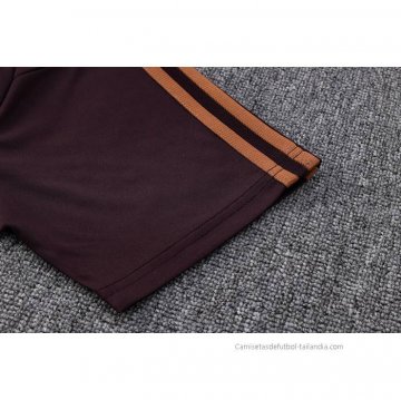 Conjunto Polo del Alemania 2022-2023 Marron