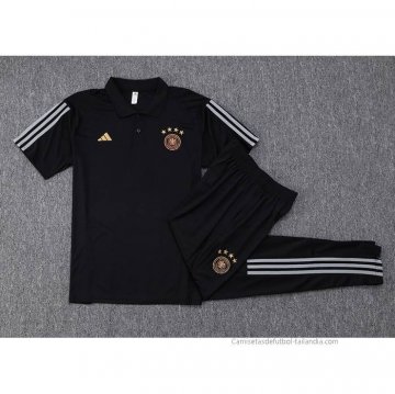 Conjunto Polo del Alemania 2022-2023 Negro