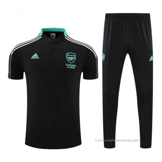 Conjunto Polo del Arsenal 2022-2023 Negro - Haga un click en la imagen para cerrar